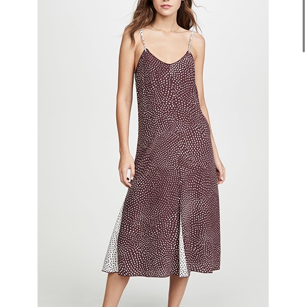 Rag & Bone NWT Wine Multi Dirdre Tank Dress